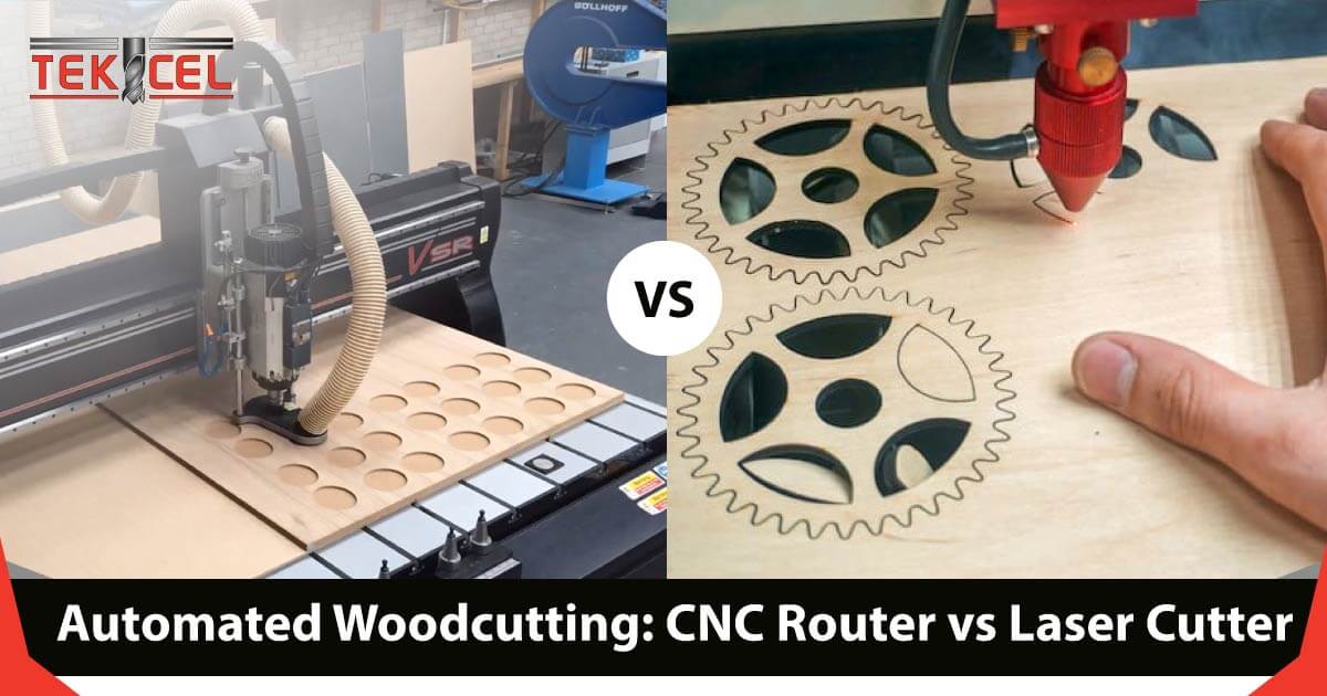 woodcutting cnc router vs laser cutter